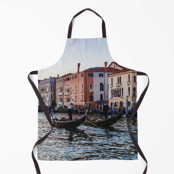 Item preview, Impressions of Venice - Glossy Water Gondolas on the Grand Canal designed and sold by Georgia Mizuleva.