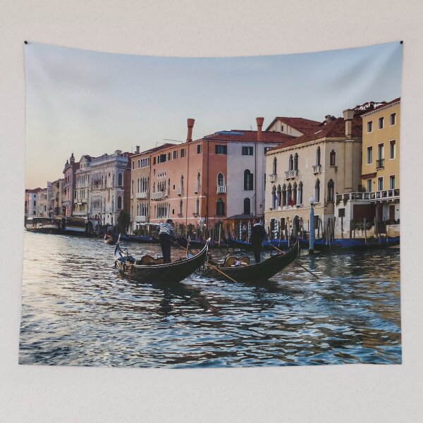 Item preview, Impressions of Venice - Glossy Water Gondolas on the Grand Canal designed and sold by Georgia Mizuleva.