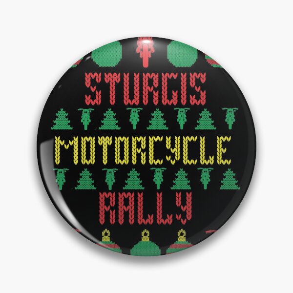 Item preview, Ugly Christmas Sweater Sturgis South Dakota Motorcycle Rally designed and sold by DisenyosDeMike.