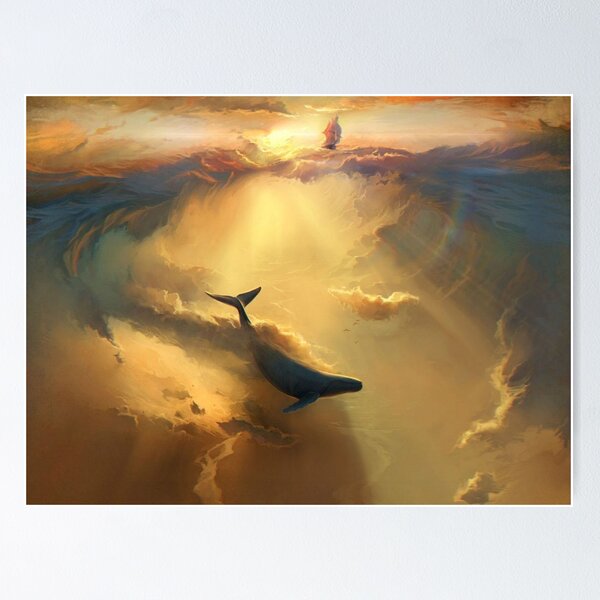 Item preview, A Whale Art Design designed and sold by The Merch.