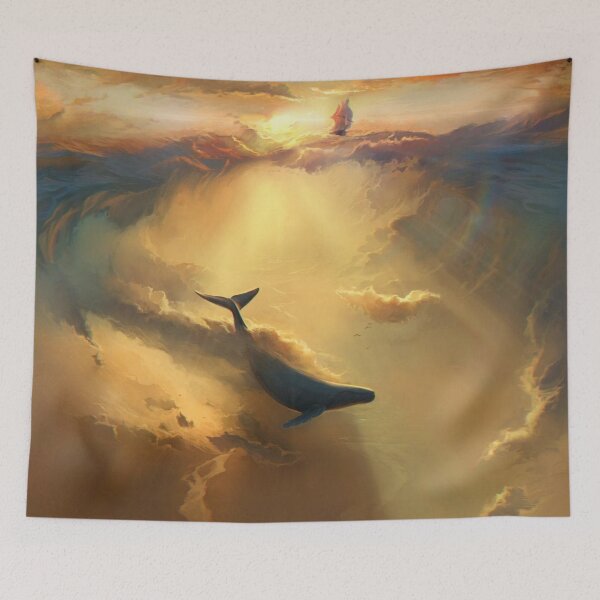 Item preview, A Whale Art Design designed and sold by The Merch.