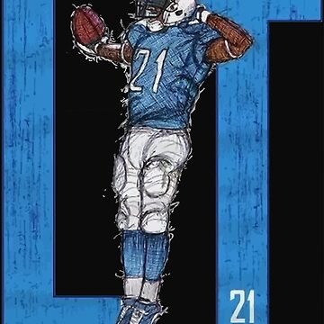 1960 Detroit Lions Artwork: Men's Dri-Power T-shirt