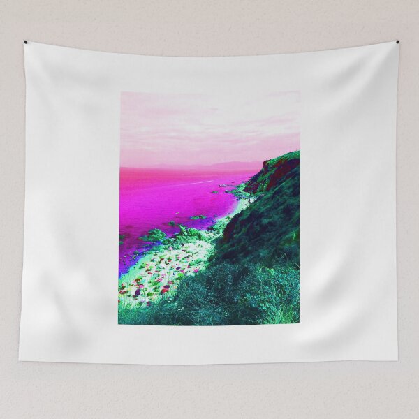 Item preview, Edited photo of a Cliff with violet filter! designed and sold by 360DESIGNING.