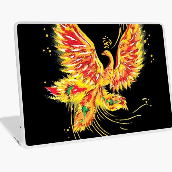 Русская народная сказка &quot;Жар-птица&quot; (&quot;Иван - царевич и серый волк&quot;) (Russian folktale &quot;The Firebird&quot;) Laptop Skin