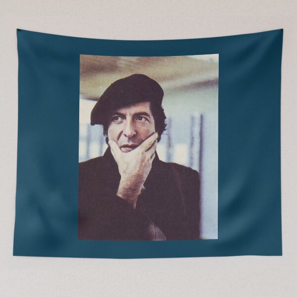 Item preview, Leonard Cohen photo in beret designed and sold by PratamaStore.