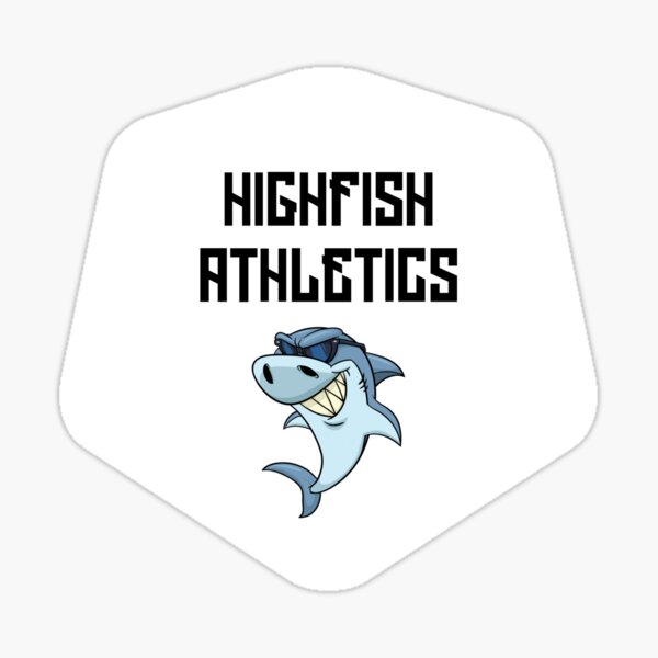 187 - Highfish Athletics Deutschrap Fan Design Sticker