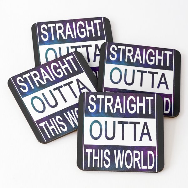 Item preview, Straight outta this world designed and sold by felinefeelings.