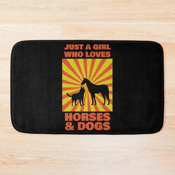 Item preview, Just A Girl Who Loves Horses And Dogs For Horse And Dog Lovers designed and sold by saadtraibiz.