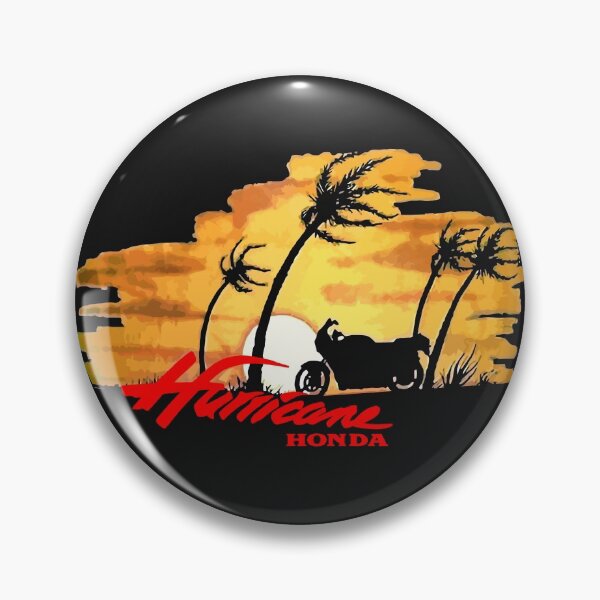 Item preview, vintage 1980s Honda Hurricane motorcycle designed and sold by PratamaStore.