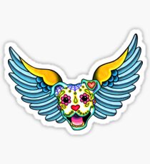 All Pit Bulls go to Heaven Sticker