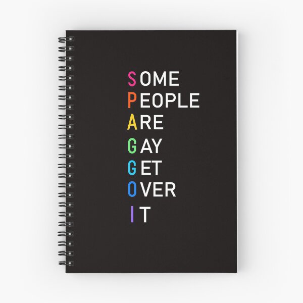 Item preview, Some People Are Gay Get Over It designed and sold by Iwannit.