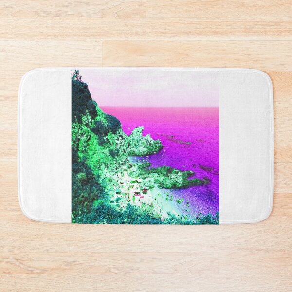 Item preview, Edited photo of a Cliff with violet filter! designed and sold by 360DESIGNING.