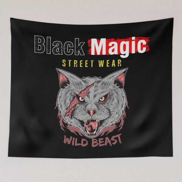 Item preview, Black Magic Street Wear Wild Beast Cat Attitude designed and sold by darknessjeff86.