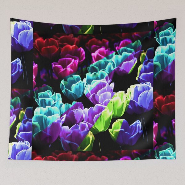 Item preview, Retro flowers designed and sold by Lee's Place.