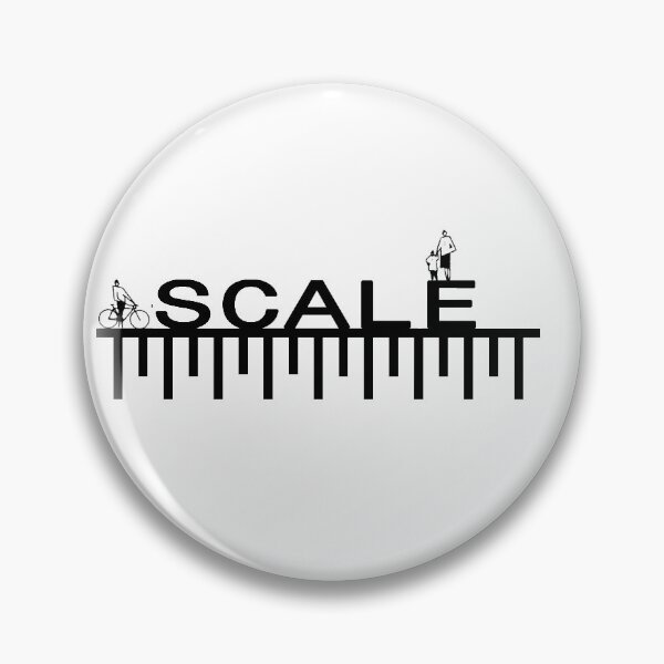Item preview, minimalistic scale illustration designed and sold by Archixels.