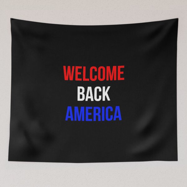 Item preview, Welcome back america designed and sold by GoldenDov.