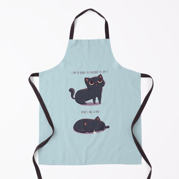 Aperçu de l'œuvre Chaton endormi paresseux (bleu glacial) créée et vendue par Think-Kitten.