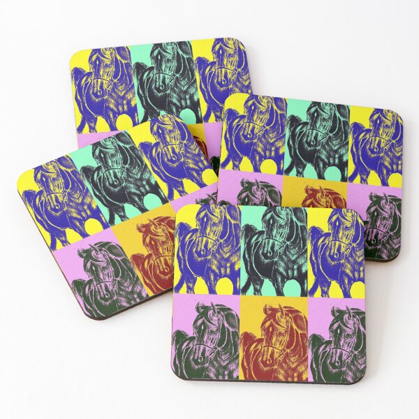 Item preview, arabian horse pop art designed and sold by horseaddicted.