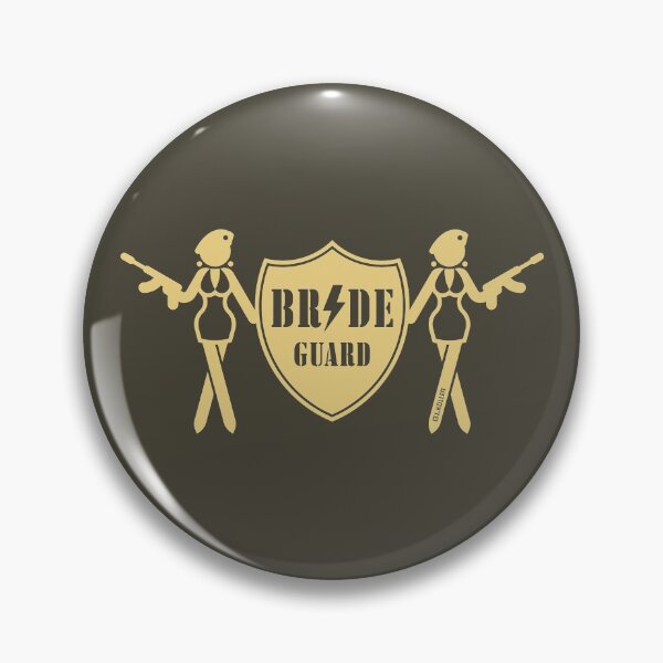 Item preview, Bride Guard Security (Bachelorette Party Team / Hen Night / Sand) designed and sold by MrFaulbaum.