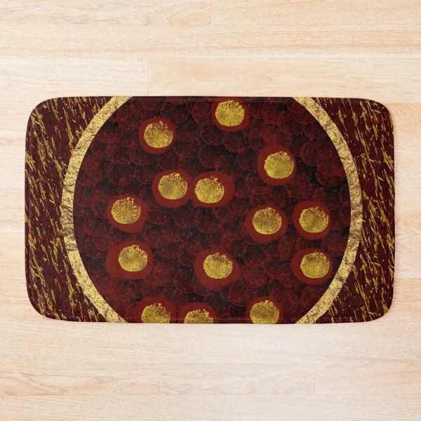 Item preview, Elegant Red and gold mysterious pattern  designed and sold by Aura-E.