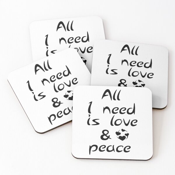 Item preview, All I need is love and peace designed and sold by Gom--s.