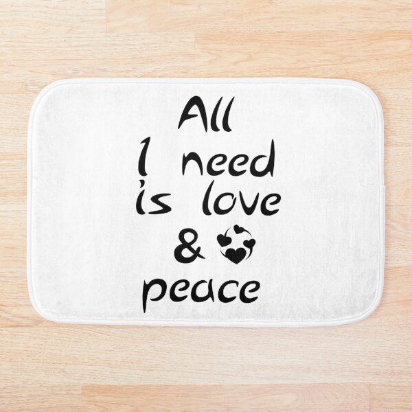 Item preview, All I need is love and peace designed and sold by Gom--s.