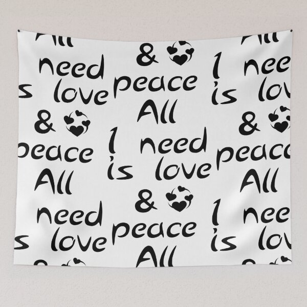 Item preview, All I need is love and peace designed and sold by Gom--s.