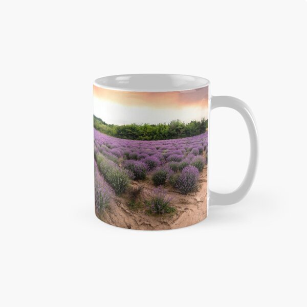 Item preview, Lavender field at sunset designed and sold by mitzobs.
