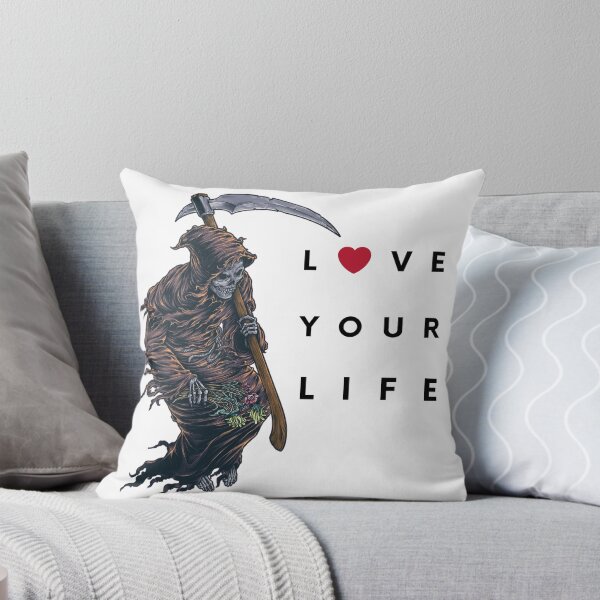 Item preview, The Grim Reaper: Love Your Life  designed and sold by SayWhatJAY.