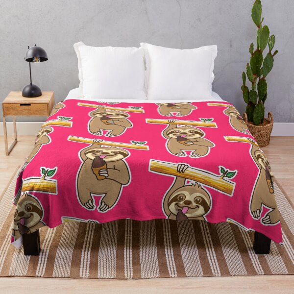 Item preview, Sloth loves ice cream designed and sold by plushism.