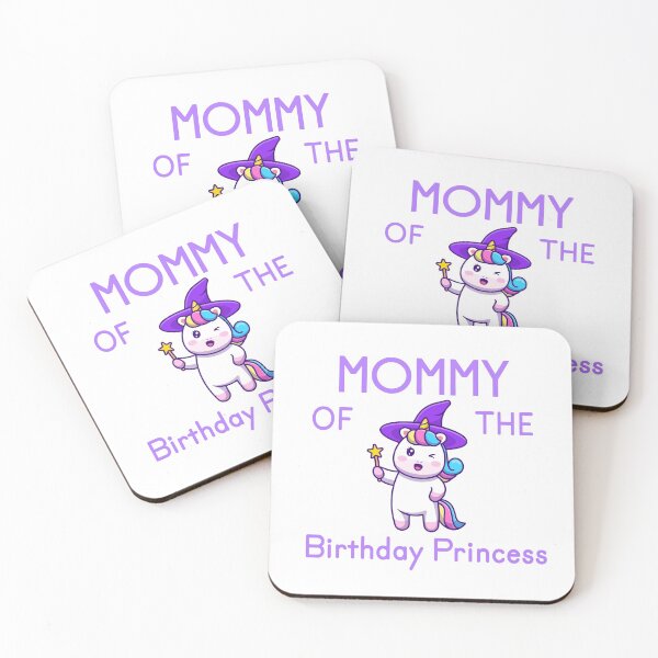 Item preview, Mommy of The Birthday Princess Unicorn designed and sold by Albatrozz.