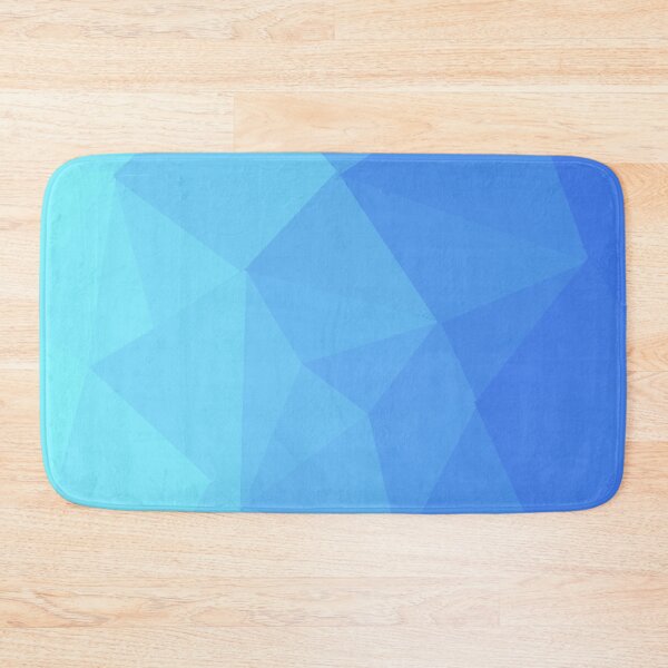 Item preview, best blue geometric abstract line pattern gift designed and sold by Space Art.