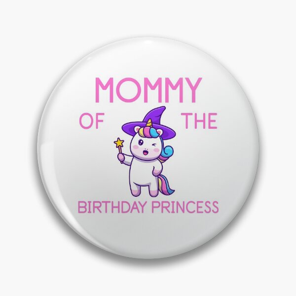Item preview, Mommy of The Birthday Princess Unicorn designed and sold by Albatrozz.