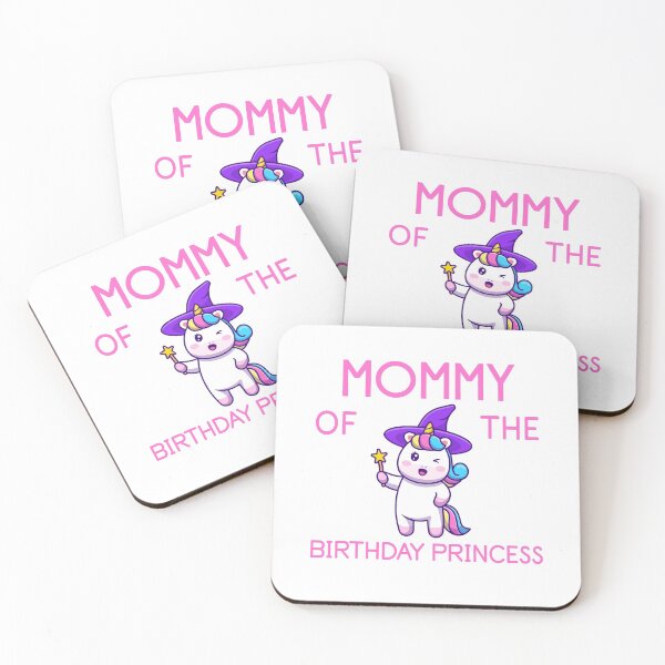 Item preview, Mommy of The Birthday Princess Unicorn designed and sold by Albatrozz.