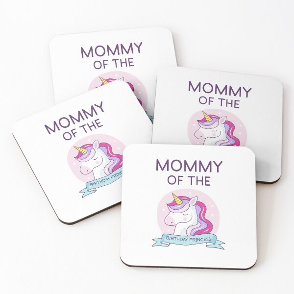Item preview, Mommy of The Birthday Princess Unicorn designed and sold by Albatrozz.
