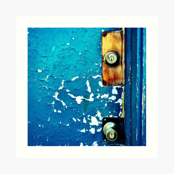 Crackle Open the Door Art Print