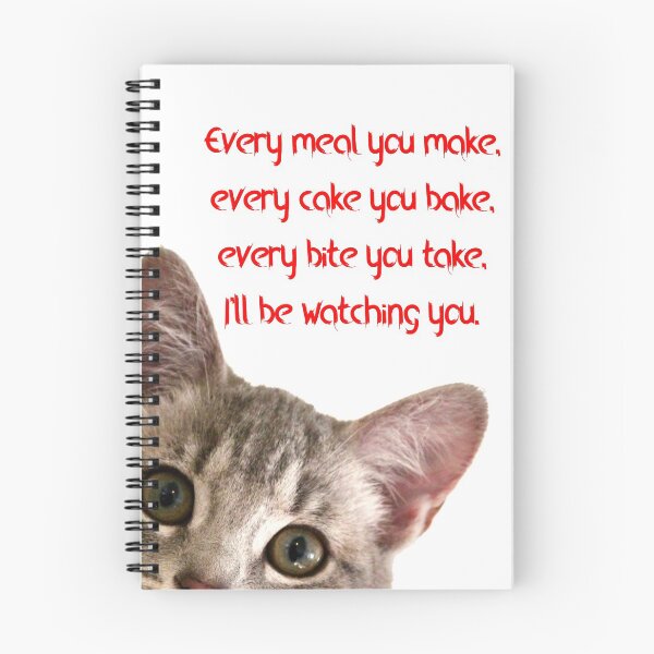 Item preview, Cute Kitten Spy - I'll be watching you designed and sold by KittySwag.