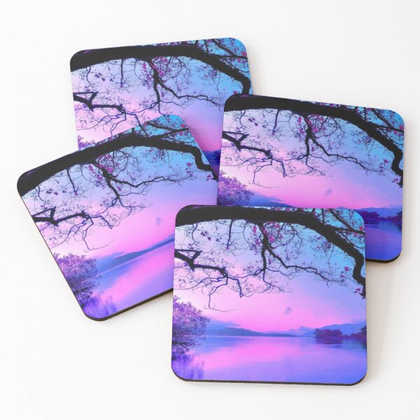 Item preview, Pink sun landscape designed and sold by DodzZ7.