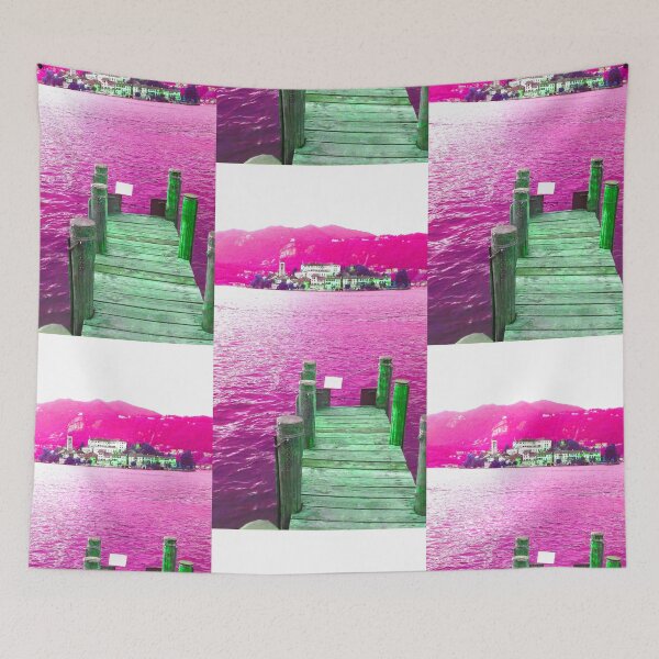 Item preview, Edited photo of a Orta lake! designed and sold by 360DESIGNING.