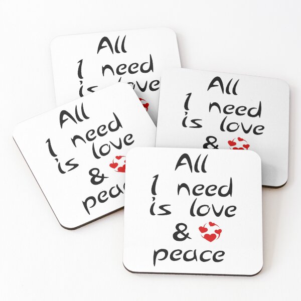 Item preview,  All I need is love and peace designed and sold by Gom--s.