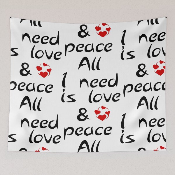 Item preview,  All I need is love and peace designed and sold by Gom--s.
