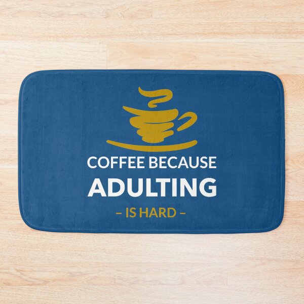 Item preview, Coffee Because Adulting is Hard designed and sold by Luvjesus2.