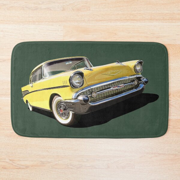 Item preview, 1957 Chevrolet in yellow designed and sold by candc-retro.