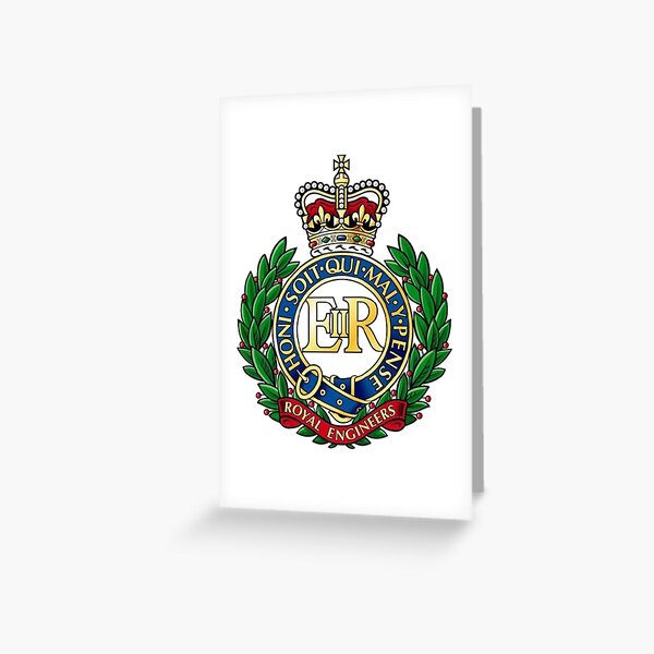Item preview, Royal Engineers Cap Badge designed and sold by Britkek.