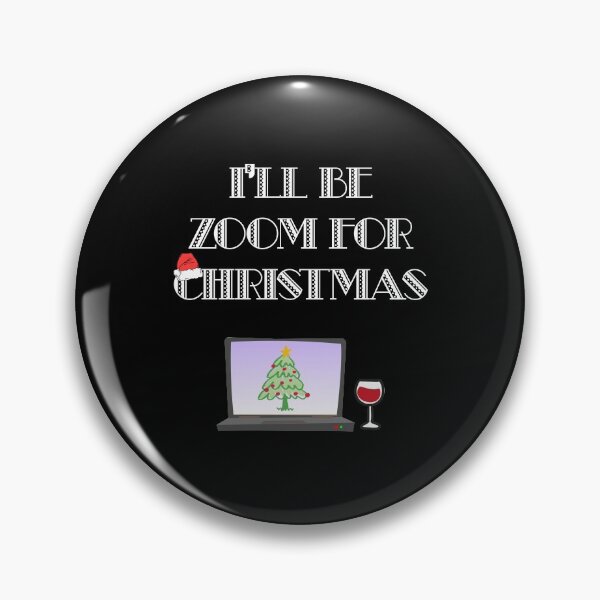 Item preview, Ill Be Zoom for Christmas, Love, Snowman Tee, Christmas Tree, Funny Gift, Gnomes, Dad, Mom, Cute Presents, Black Background designed and sold by Annona-.