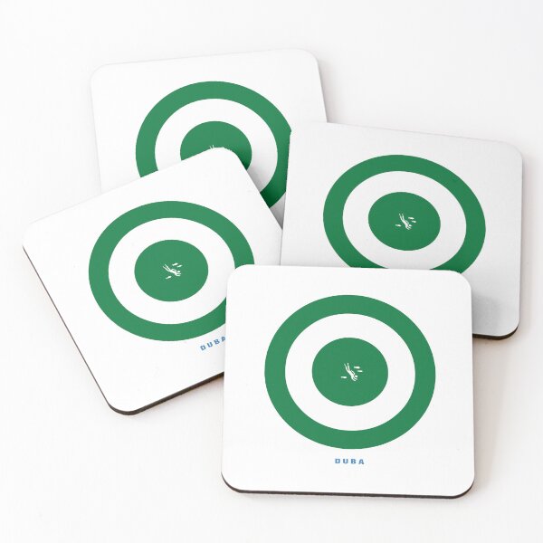 Item preview, Green Roundel a la Duba design designed and sold by Twenty Twenty Visions.