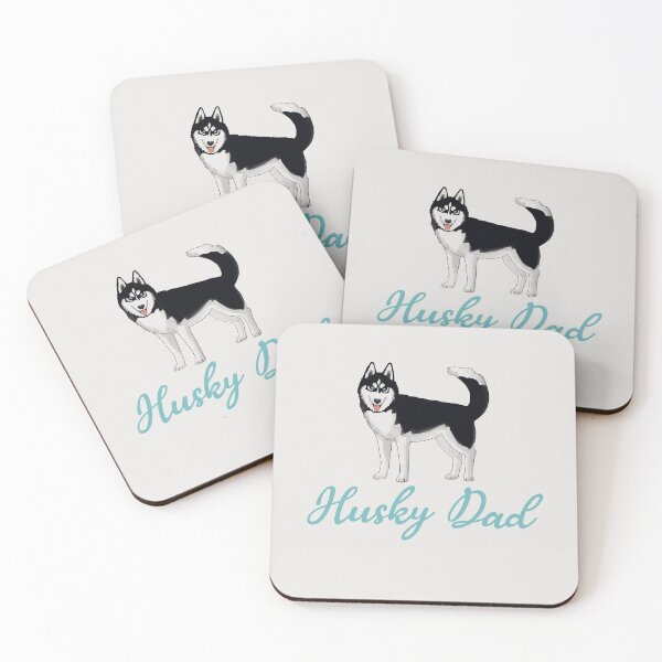 Item preview, Husky Dad designed and sold by okpinsArtDesign.