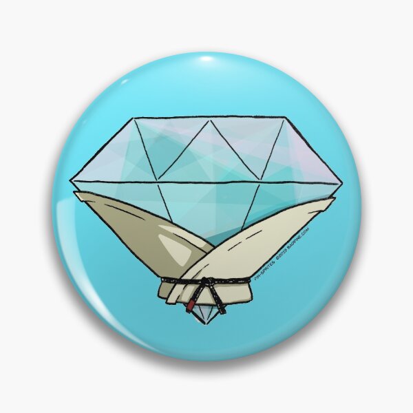 Item preview, Pin-Sprites - Diamond in a Gi - Color/No-Face designed and sold by BadPine.