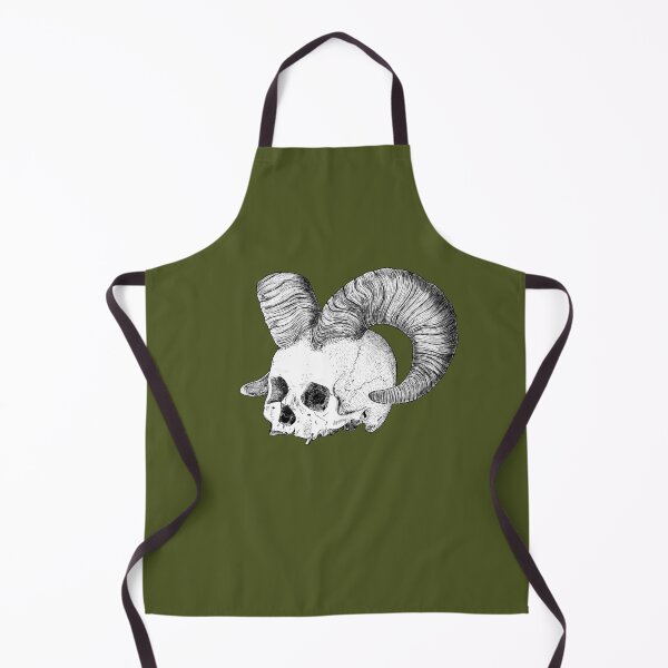 Item preview, Demon Skull Green designed and sold by CasmahCreations.