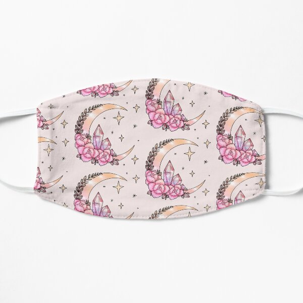 Moon +Crystals Flat Mask
